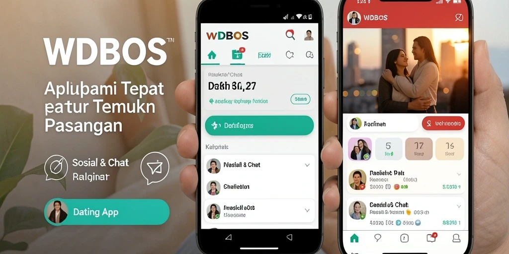 Screenshot aplikasi WDBOS menampilkan antarmuka pengguna yang menarik dan fungsional.
